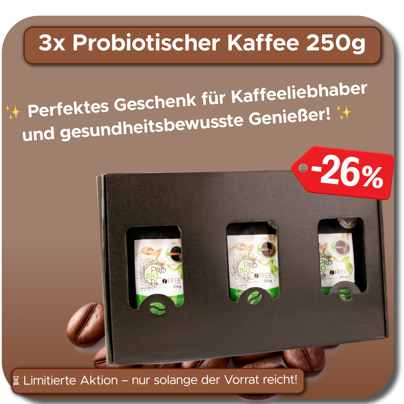 Probiotischer Kaffee 250g